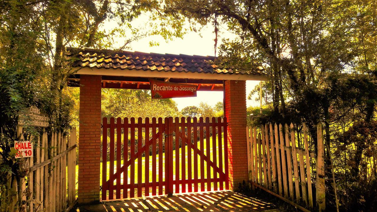 Chale Recanto Do Sossego Gonçalves Exterior foto